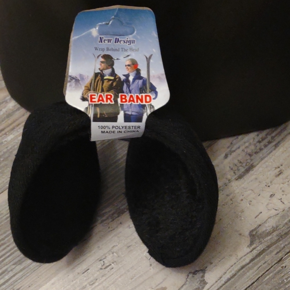 Black Ear Band Wrap